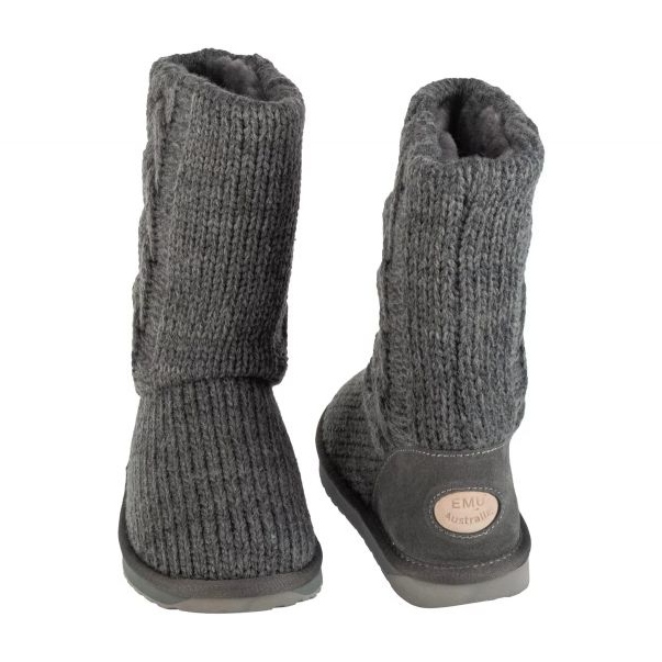 Emu Australia Sapatos, chinelos de emu austrália bartle w13142-dagr cinza 2