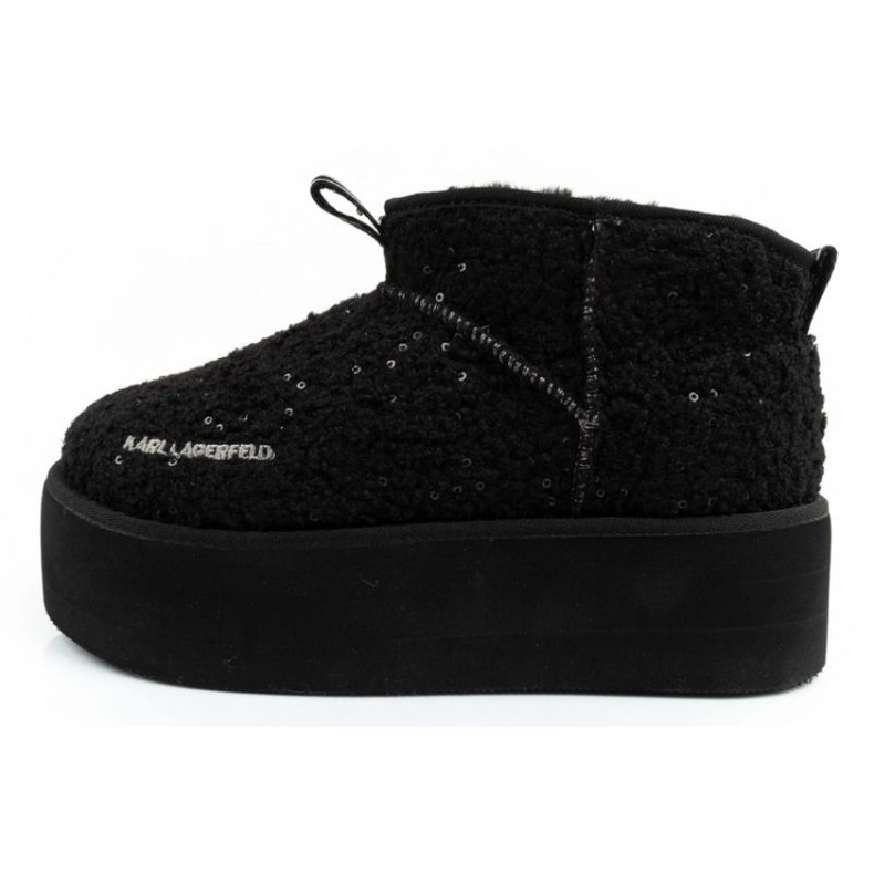 Sapatos, botas de neve karl lagerfeld thermo kl48522ww0s preto 2