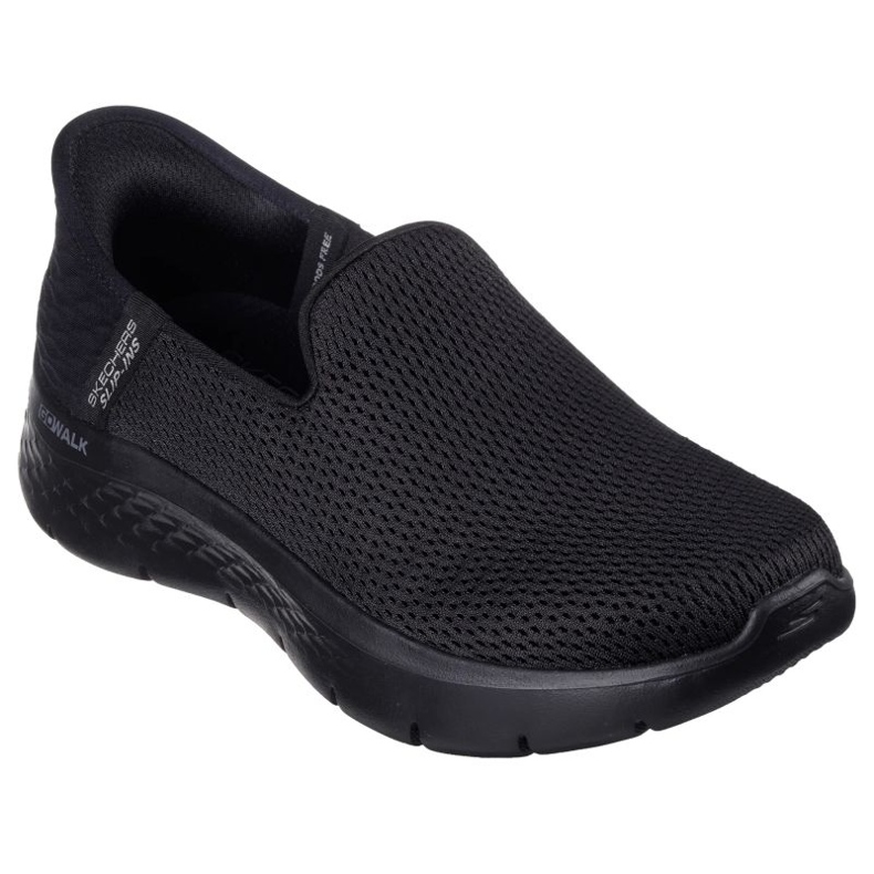 Sapatos Skechers Go Walk Flex Relism 124963bbk preto 1