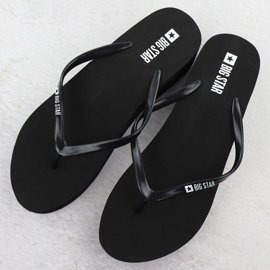 Big Star RR274A577 FLIP -FLOPS preto 1