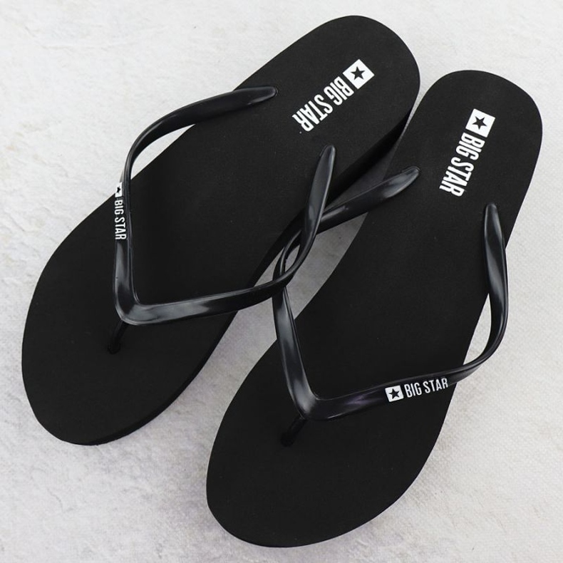 Big Star RR274A577 FLIP -FLOPS preto 1