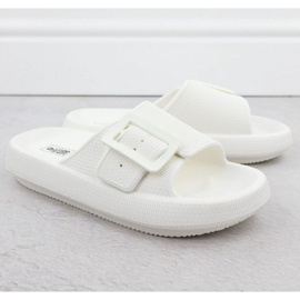 Slippers femininos Big Star RR274A584 Branco 1