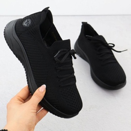 Sapatos esportivos femininos Vinceza 17366 Black preto 1