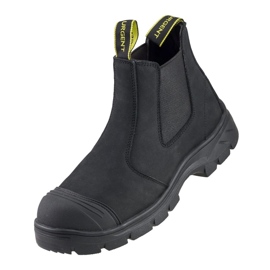 Botas Jodhpur masculinas trabalhando urgente 130S1 preto rosto preto 2