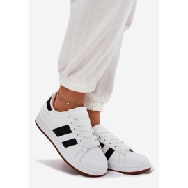 EVento Tênis feminino em couro ecológico, branco 1