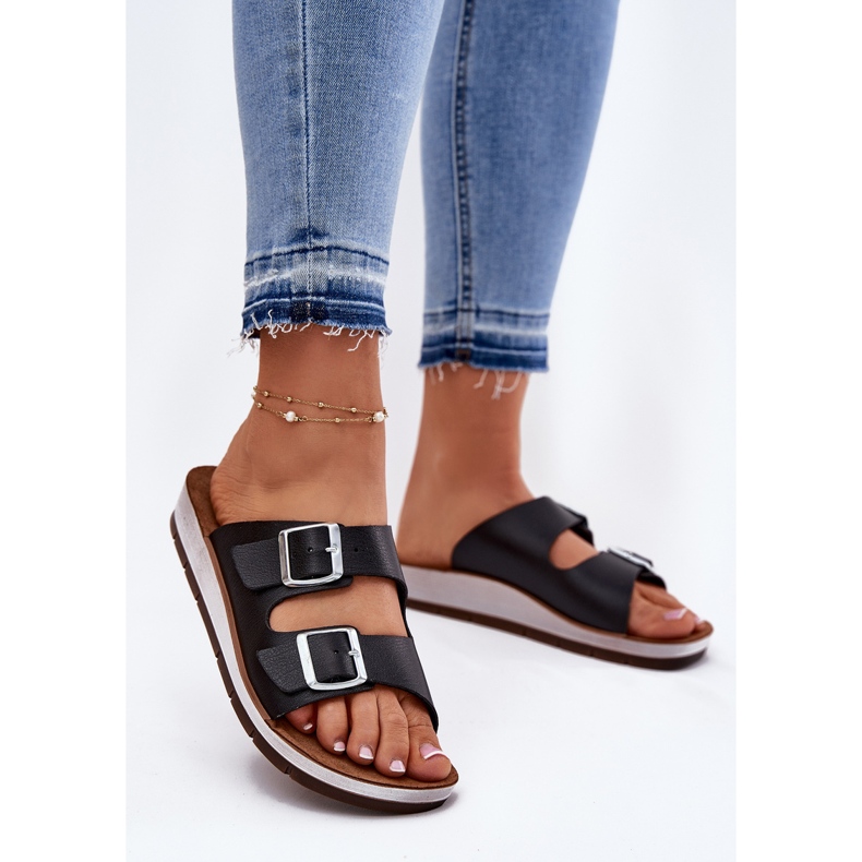 Flips femininos com o Inblu CP000042 Blacks Blamps preto 2