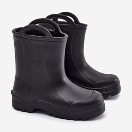Galoshes infantis de Lemigo Doggy 735 Black preto 1