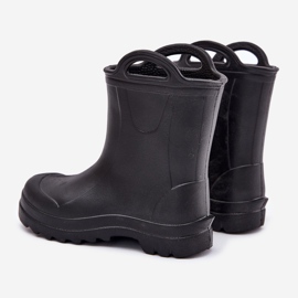 Galoshes infantis de Lemigo Doggy 735 Black preto 2