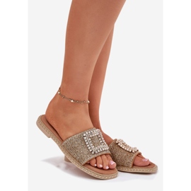 Flip Flip Flip Flat With Braid and Decoration Artiker 56C1337 Beige bege 1 Flip Flip Flip Flat With Braid and Decoration Artiker 56C1337 Beige bege 1