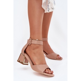 EVento Sandálias femininas no post nu bege 2