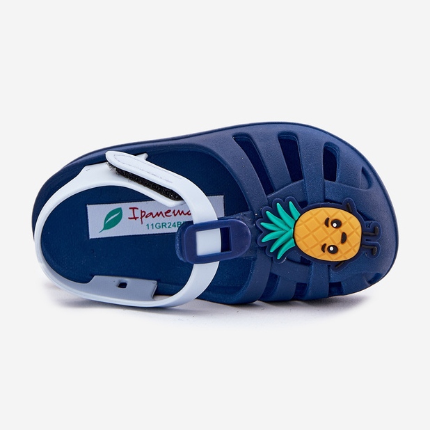 Sandálias de velcro frutas 83615 ipanema verão xiv bebê azul marinho 2