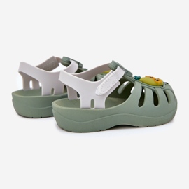 Sandálias infantis de velcro frutas 83615 ipanema verão xiv bebê verde 2
