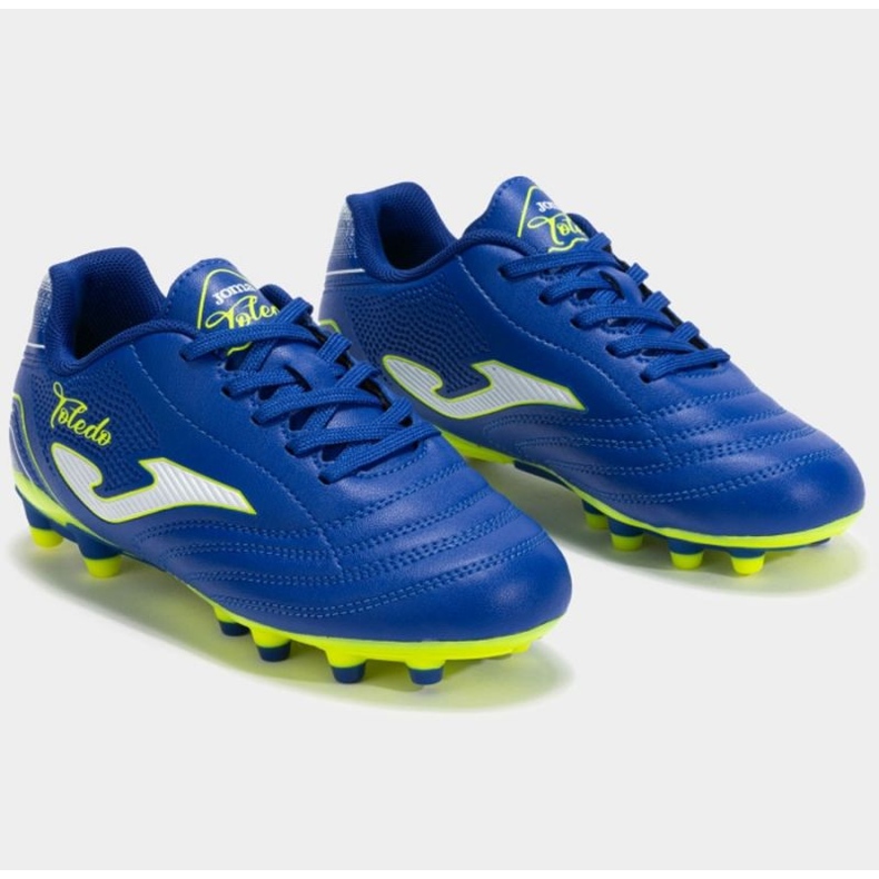 Joma Toledo 2504 FG TOJW2504FG Sapatos de futebol azul 1