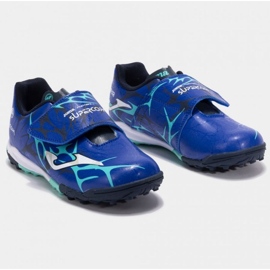 Joma Super Copa 2504 TF SCJW2504TFV Sapatos de futebol azul 1