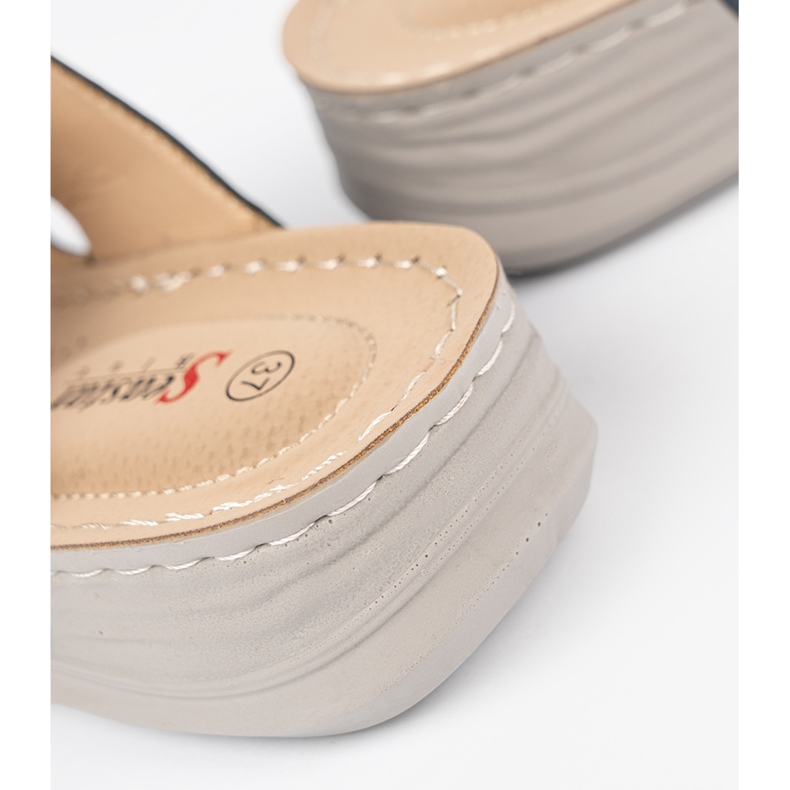 Seastar Chinelos de mulheres azuis com velcro azul 2