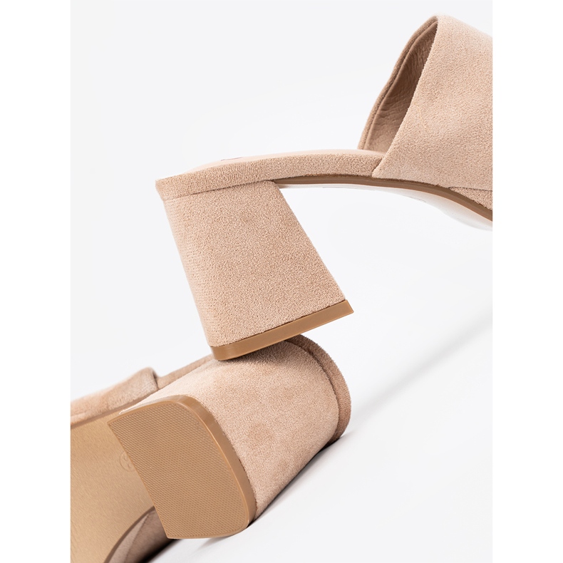 Seastar Salto alto feminino bege 1