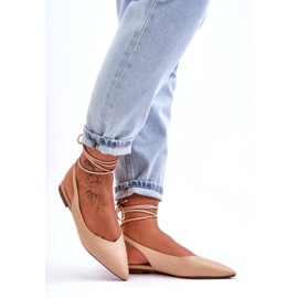 Ballerinas de nude bege 3