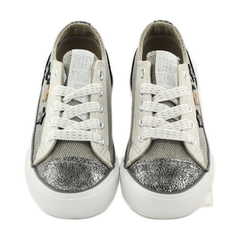 Big star 374069 tênis amarrado cinza 4