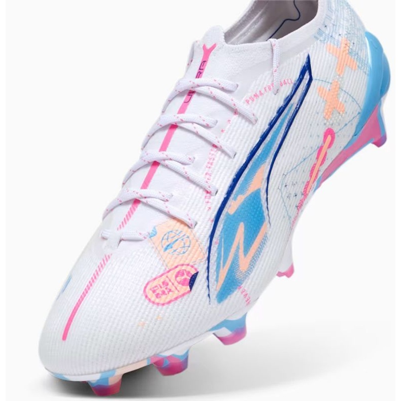 Puma Ultra 5 Ultimate Vol. UP FG 108063-01 Sapatos de futebol multicolorido 1