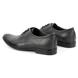 Olivier Sapatos masculinos couro formal 292l cinza 5
