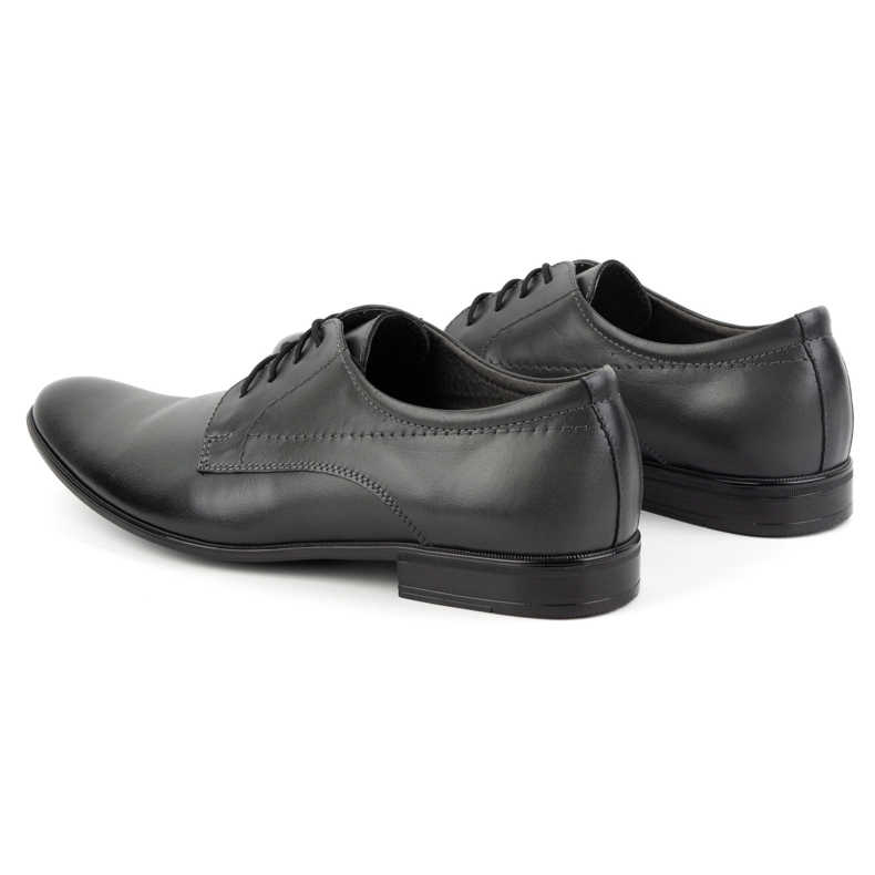 Olivier Sapatos masculinos couro formal 292l cinza 5