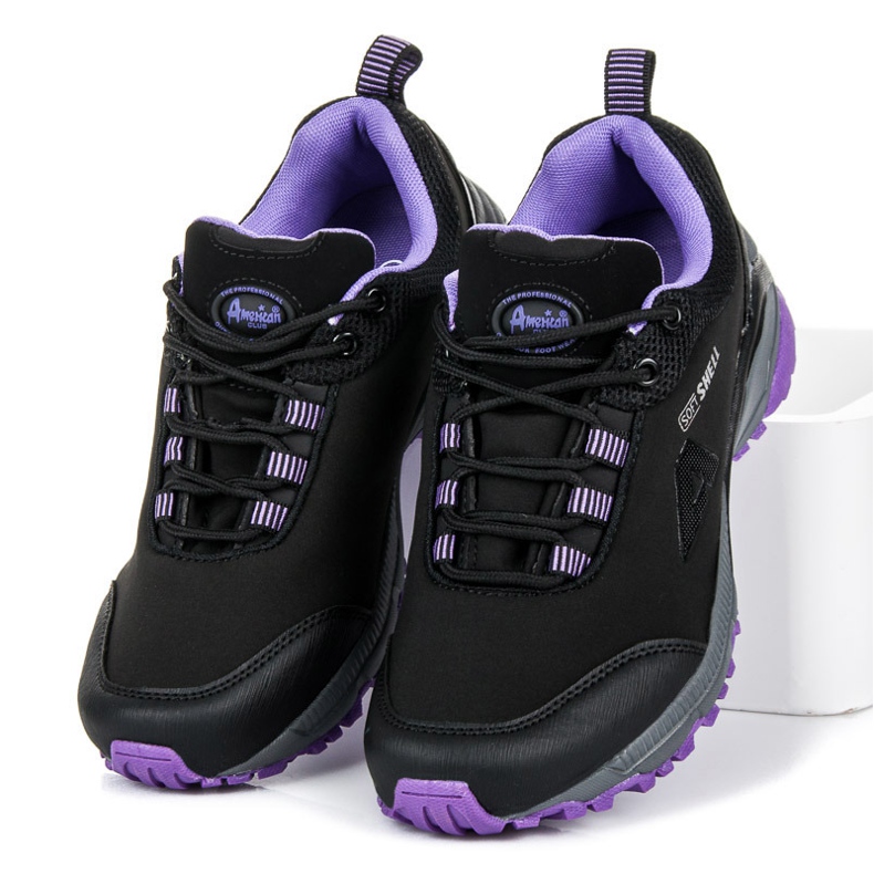 American Club sapatos esportivos softshell preto 1