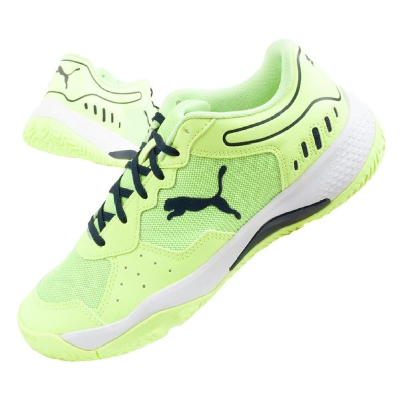 Puma Solararsmash RCT 107297 01 Sapatos de futebol amarelo 1