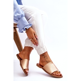 Evento Flip-flops de ouro ecológico feminino Golden dourado 3