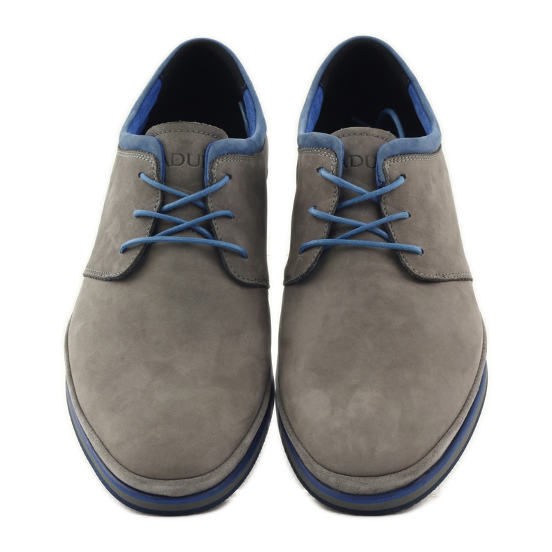 Tênis esportivo masculino Badura 3363 azul cinza 4