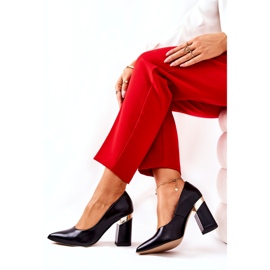 Lewski Shoes Bombas de couro Lewski 3117 preto 2