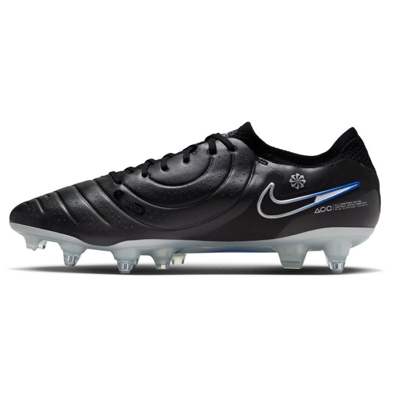 Nike Tiempo Legend 10 Elite SG-PRO AC DV4329-040 Sapatos de futebol preto 1