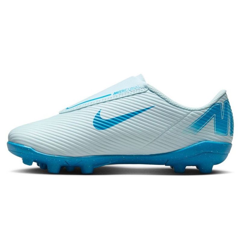Nike Mercurial Vapor 16 Club Mg PS (V) FQ8290-400 Sapatos de futebol azul 1