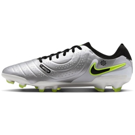 Nike Tiempo Legend 10 Pro FG DV4333-001 Sapatos de futebol prata 1