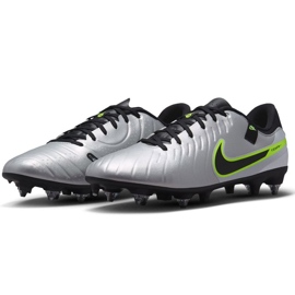 Nike Tiempo Legend 10 Academy SG-PRO AC DV4338-001 Sapatos prata 1