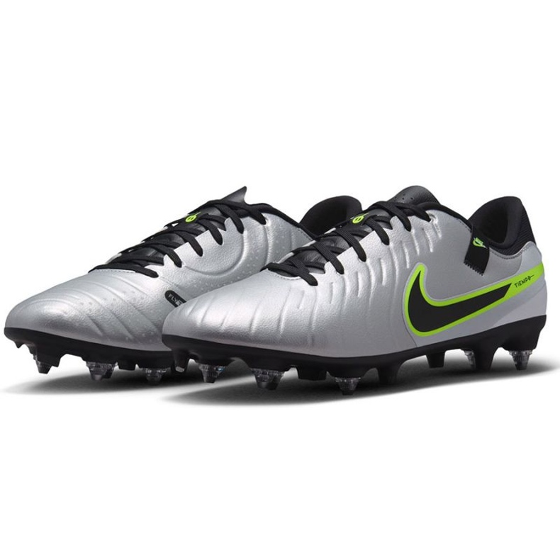 Nike Tiempo Legend 10 Academy SG-PRO AC DV4338-001 Sapatos prata 1