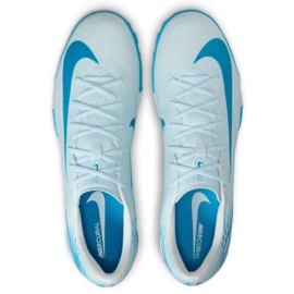 Nike Zoom Vapor Mercurial 16 Academia TF TF FQ8449-400 Sapatos de futebol azul 1