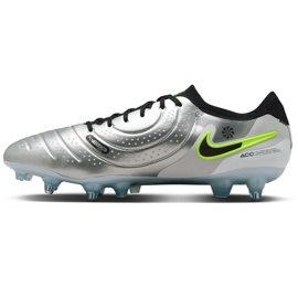 Nike Tiempo Legend 10 Elite SG-PRO AC DV4329-001 Sapatos de futebol prata 2