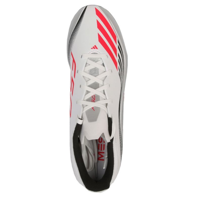 Adidas F50 Messi League FG/MG JP7446 Sapatos de futebol branco 2