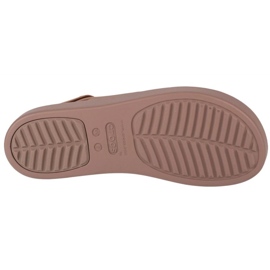 Sandálias Crocs Brooklyn Low Wedge 206453-2EL bege 4