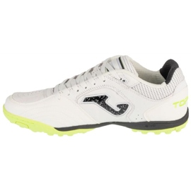 Joma Top Flex 2502 TF TOPS2502TF Sapatos de futebol branco 1 Joma Top Flex 2502 TF TOPS2502TF Sapatos de futebol branco 1