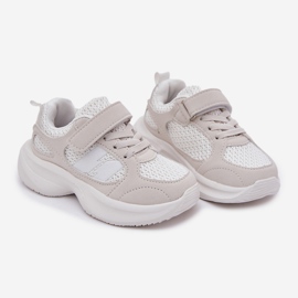 Tênis tênis sapatos esportivos com velcro branco 1
