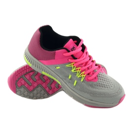 Esporte feminino super leve DK 14290 cinza/rosa 3