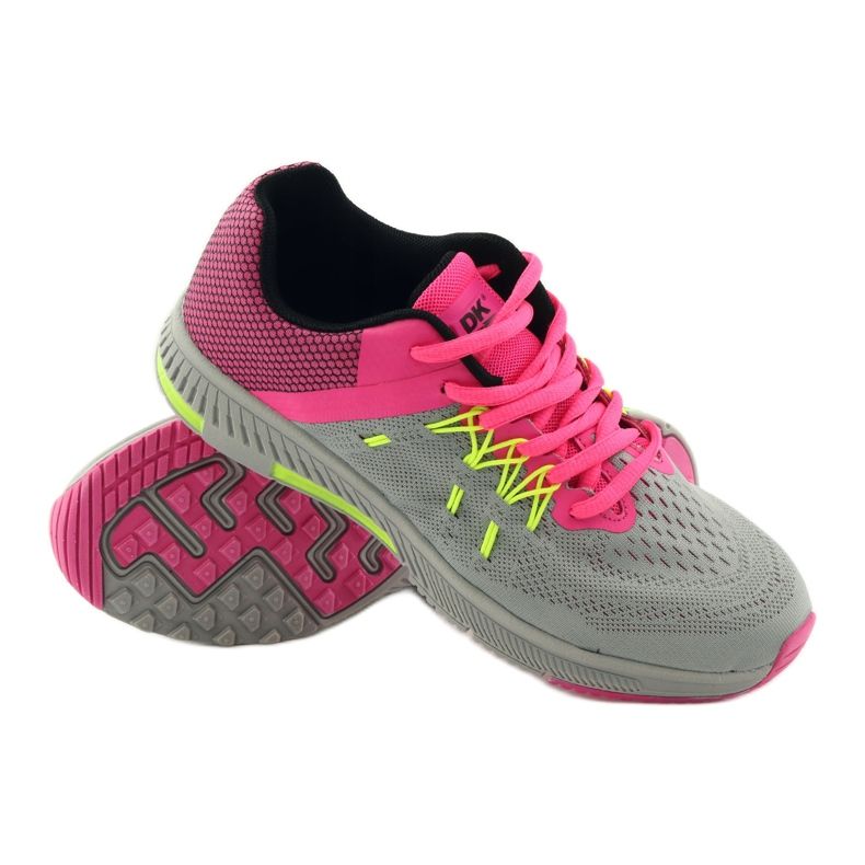 Esporte feminino super leve DK 14290 cinza/rosa 3