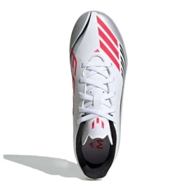 Adidas F50 Messi Club TF JP7453 Sapatos de futebol branco 1