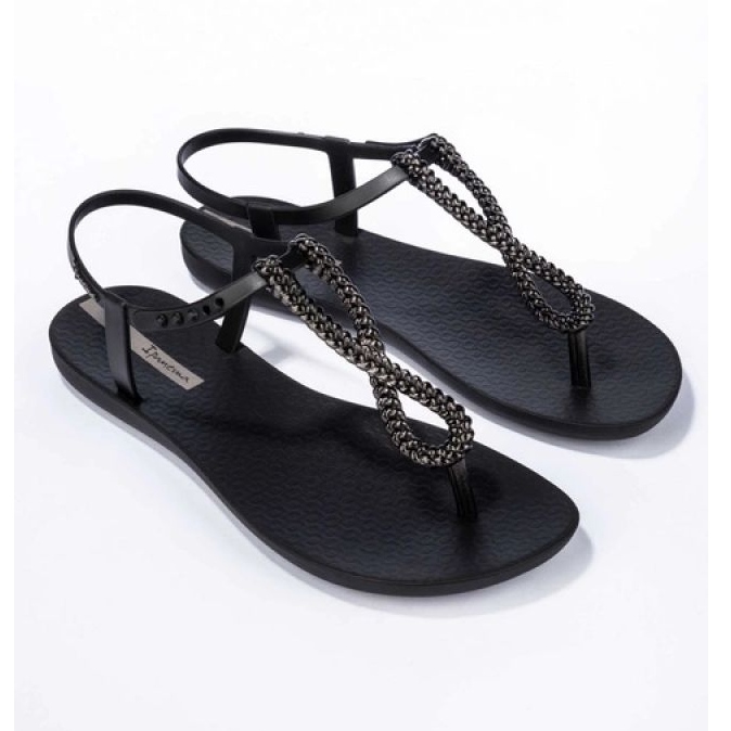 Twist da classe iPanema 83658 BC909 Sandals Black preto 3