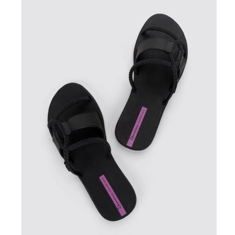 Ipanema feminino diversa slidel 27232 BG830 Black Flip -Flops preto 4