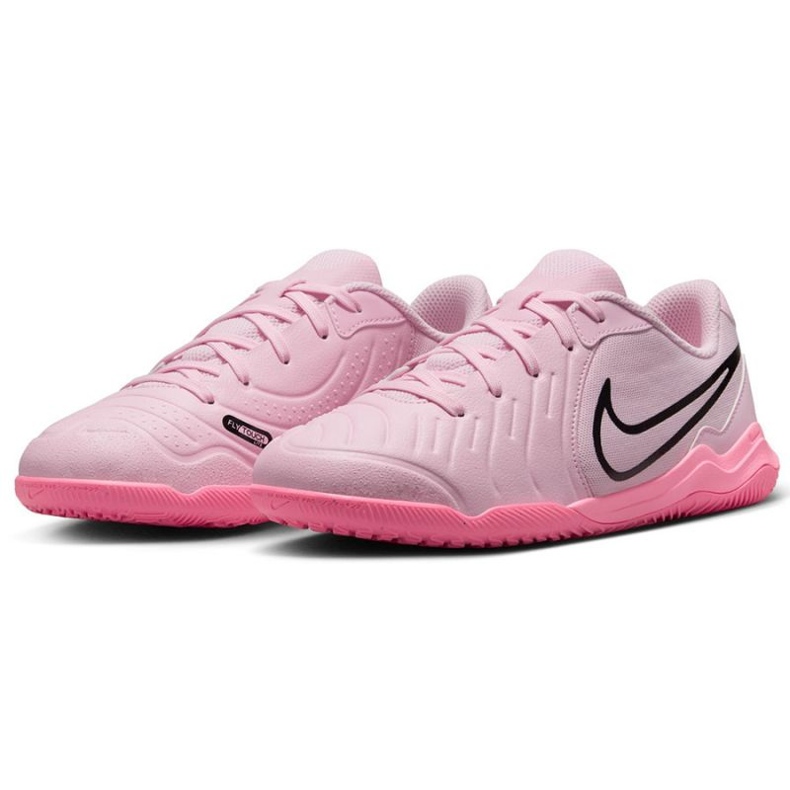 Nike Tiempo Legend 10 Academia IC DV4350-601 Sapatos de futebol rosa 1
