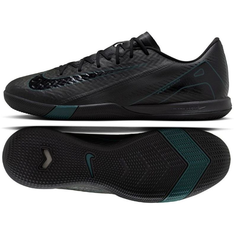 Nike Zoom Vapor Mercurial 16 Academia IC FQ8434-002 Sapatos de futebol preto 1