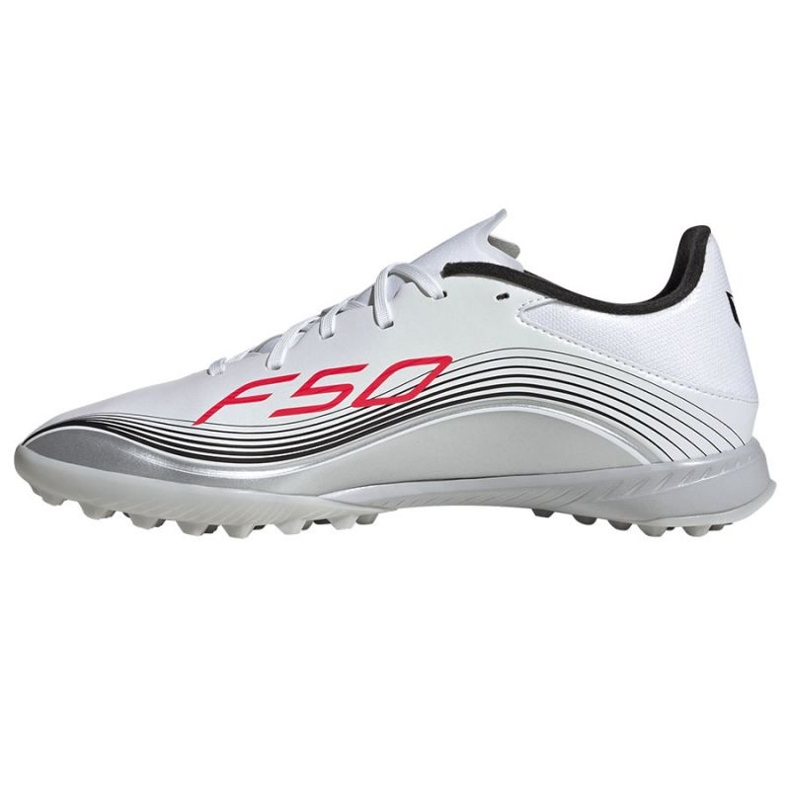 Adidas F50 Messi League TF JP7448 Sapatos de futebol branco 1