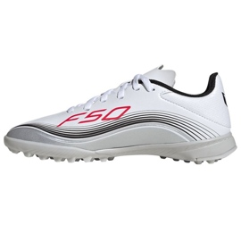 Adidas F50 Messi League JP7456 Sapatos de futebol branco 1